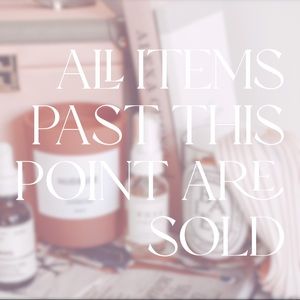 All items after this listing are SOLD 🎀